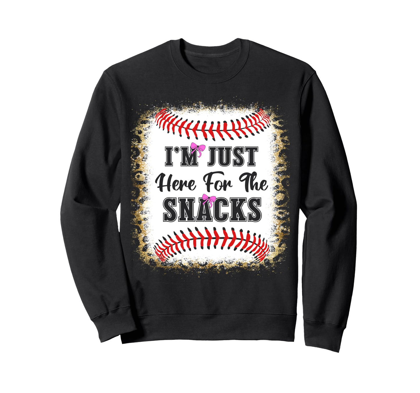 Baseball Sister Funny Im Just Sweatshirt - Streetwear Style for Adults - T-Shirt, Sweatshirt, Hoodie