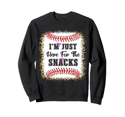Baseball Sister Funny Im Just Sweatshirt - Streetwear Style for Adults - T-Shirt, Sweatshirt, Hoodie
