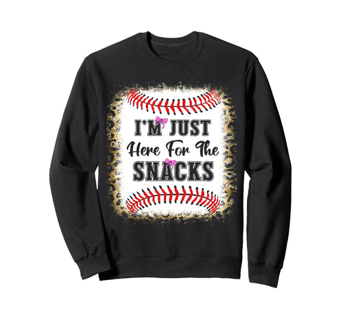 Baseball Sister Funny Im Just Sweatshirt - Streetwear Style for Adults - T-Shirt, Sweatshirt, Hoodie