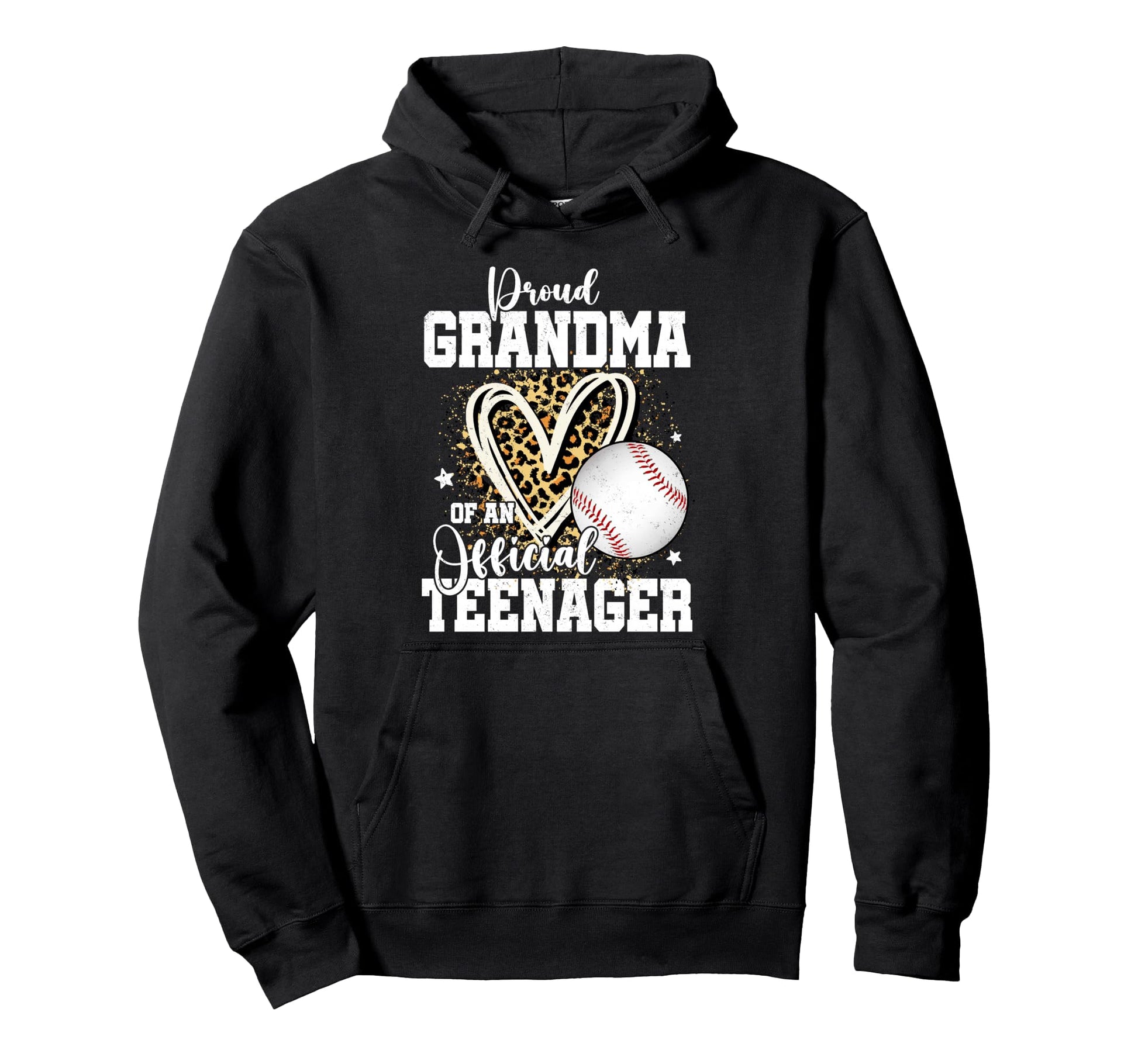 Proud Grandma Teenager 13Th Birthday Hoodie - Custom Art Print Men Women - T-Shirt, Sweatshirt, Hoodie