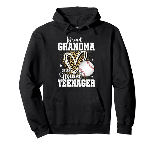 Proud Grandma Teenager 13Th Birthday Hoodie - Custom Art Print Men Women - T-Shirt, Sweatshirt, Hoodie