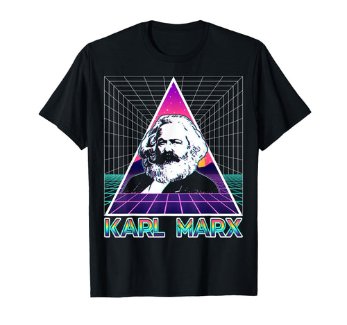 Karl Marx Communism Communist T-Shirt - Minimalist Print Men Women - T-Shirt, Sweatshirt, Hoodie