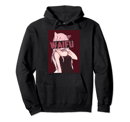 Alt Aesthetic Vaporwave Black Anime Hoodie - Custom Art Print for Adults - T-Shirt, Sweatshirt, Hoodie
