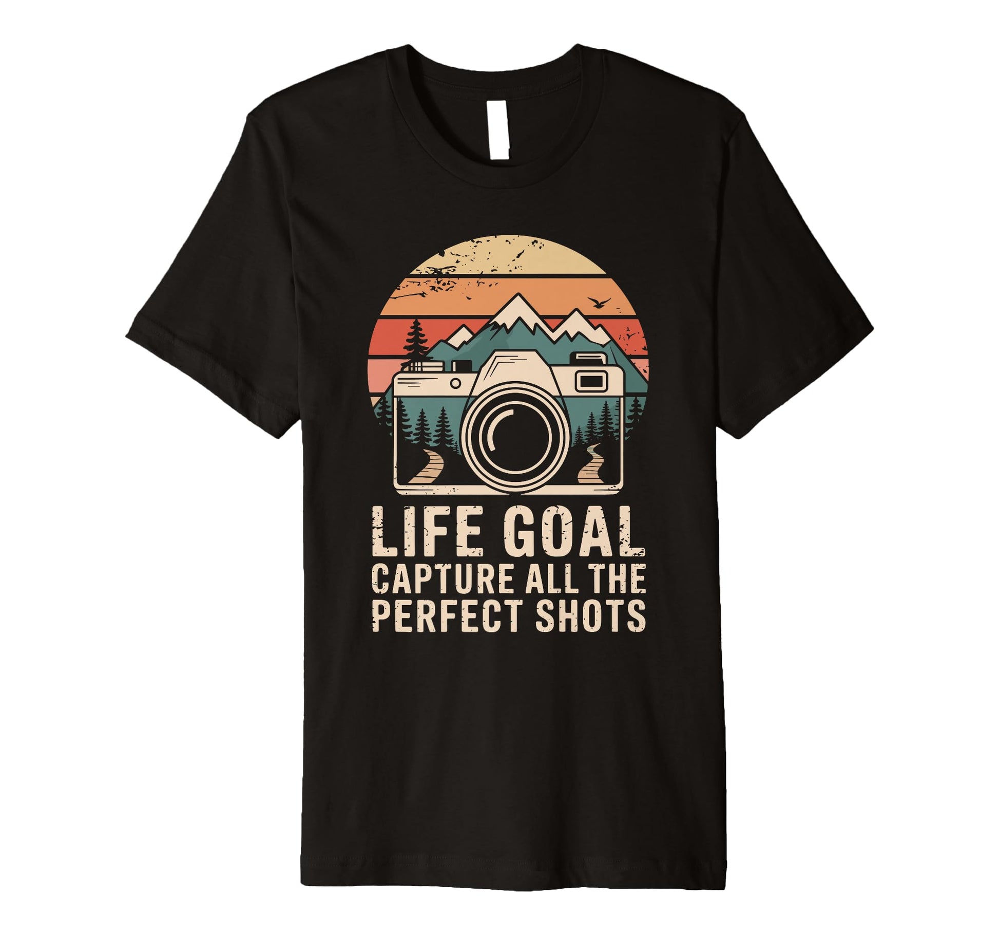 Photographer Camera Funny Photography T-Shirt - Aesthetic Graphic Unisex - T-Shirt, Sweatshirt, Hoodie