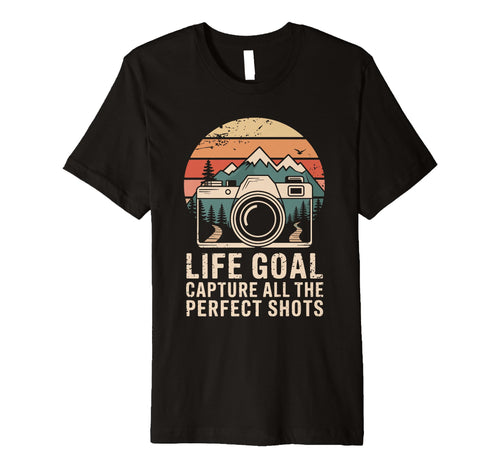 Photographer Camera Funny Photography T-Shirt - Aesthetic Graphic Unisex - T-Shirt, Sweatshirt, Hoodie