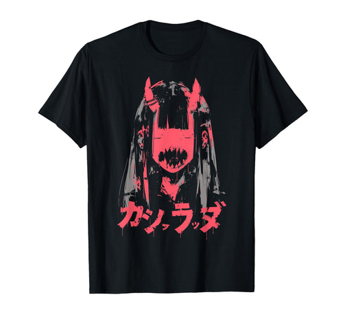 Goth Grunge Demon Anime Waifu Horror T-Shirt - Novelty Apparel for Adults - T-Shirt, Sweatshirt, Hoodie