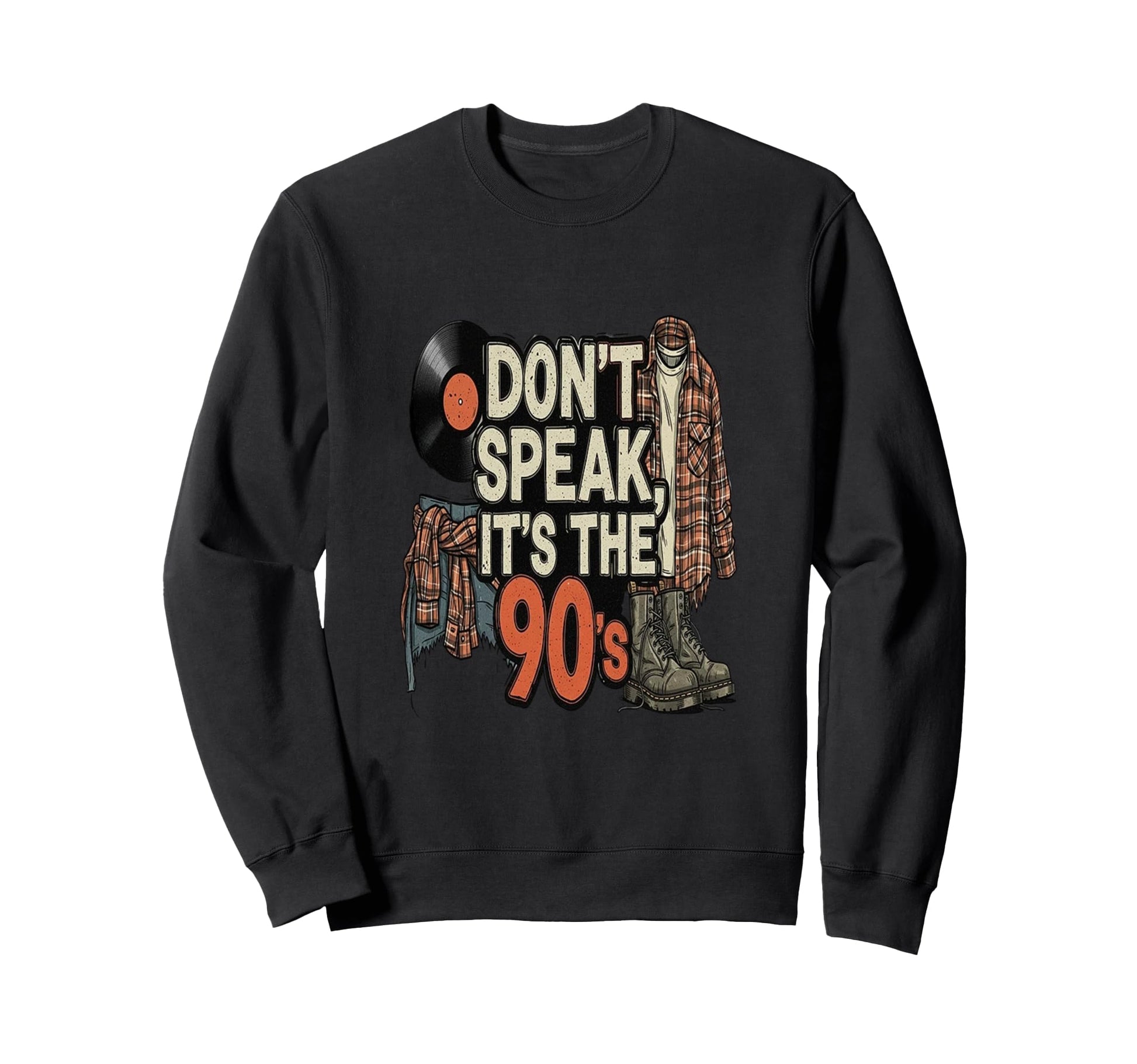 Funny 1990S Teenager Joke Grunge Era Sweatshirt - Trendy Graphic for Adults - T-Shirt, Sweatshirt, Hoodie