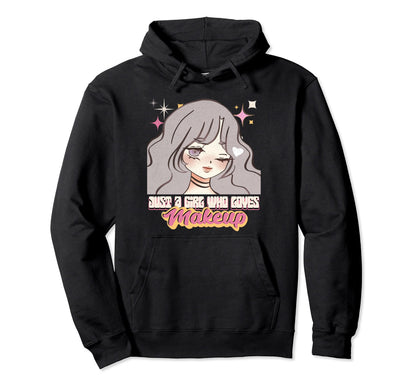 Anime Who Loves Makeup Rainbow Japan Hoodie - Streetwear Style Unisex - T-Shirt, Sweatshirt, Hoodie