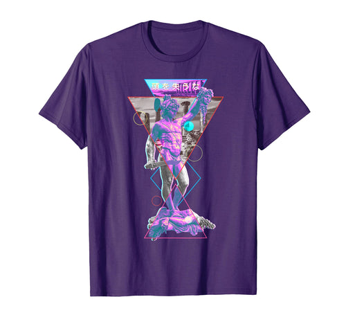Perseus And Medusa Vaporwave Aesthetic T-Shirt - Fun Novelty Design Unisex - T-Shirt, Sweatshirt, Hoodie