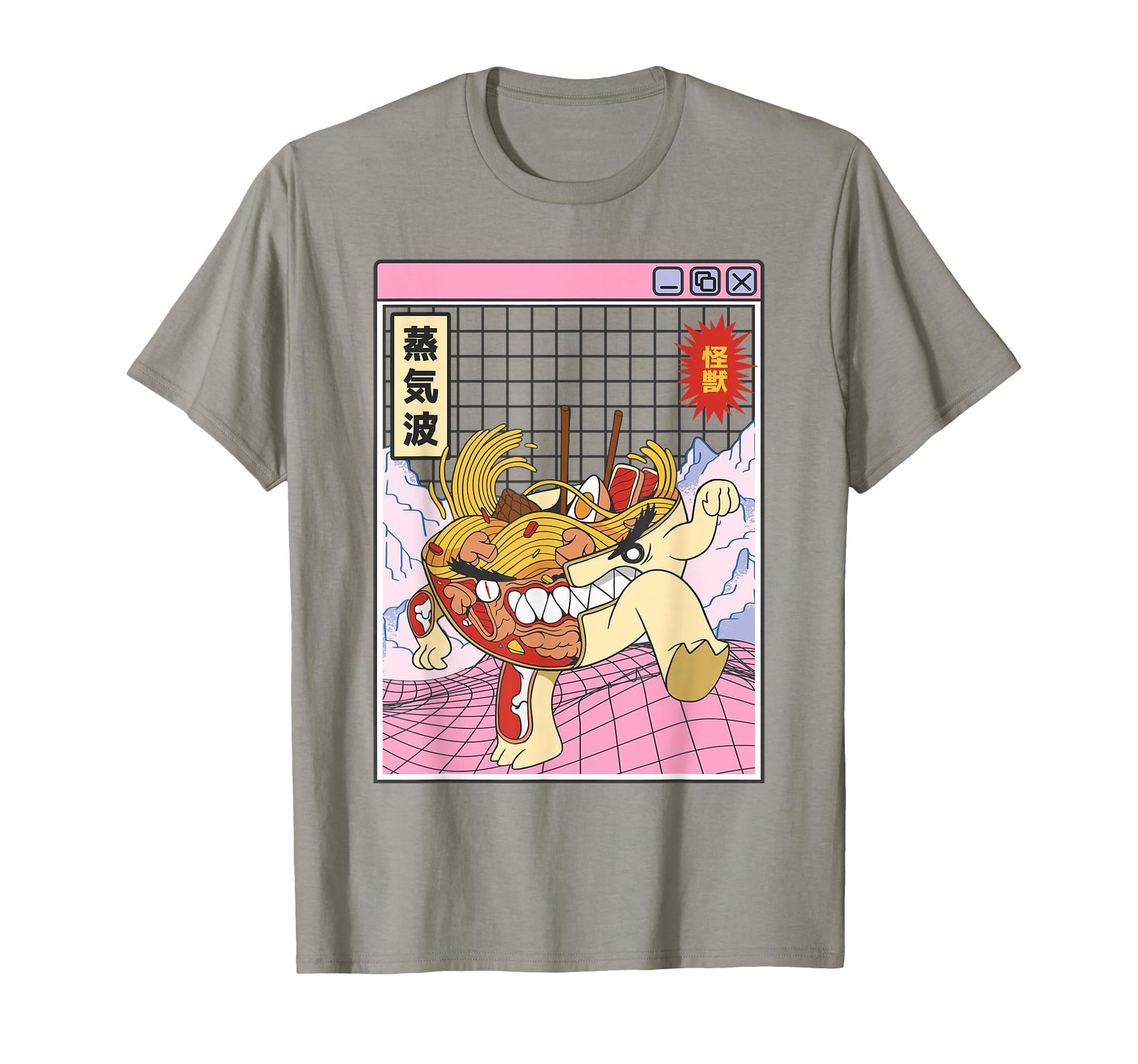 Ramen Noodles X Ray Kawaii Grid T-Shirt - Trendy Graphic Men Women - T-Shirt, Sweatshirt, Hoodie