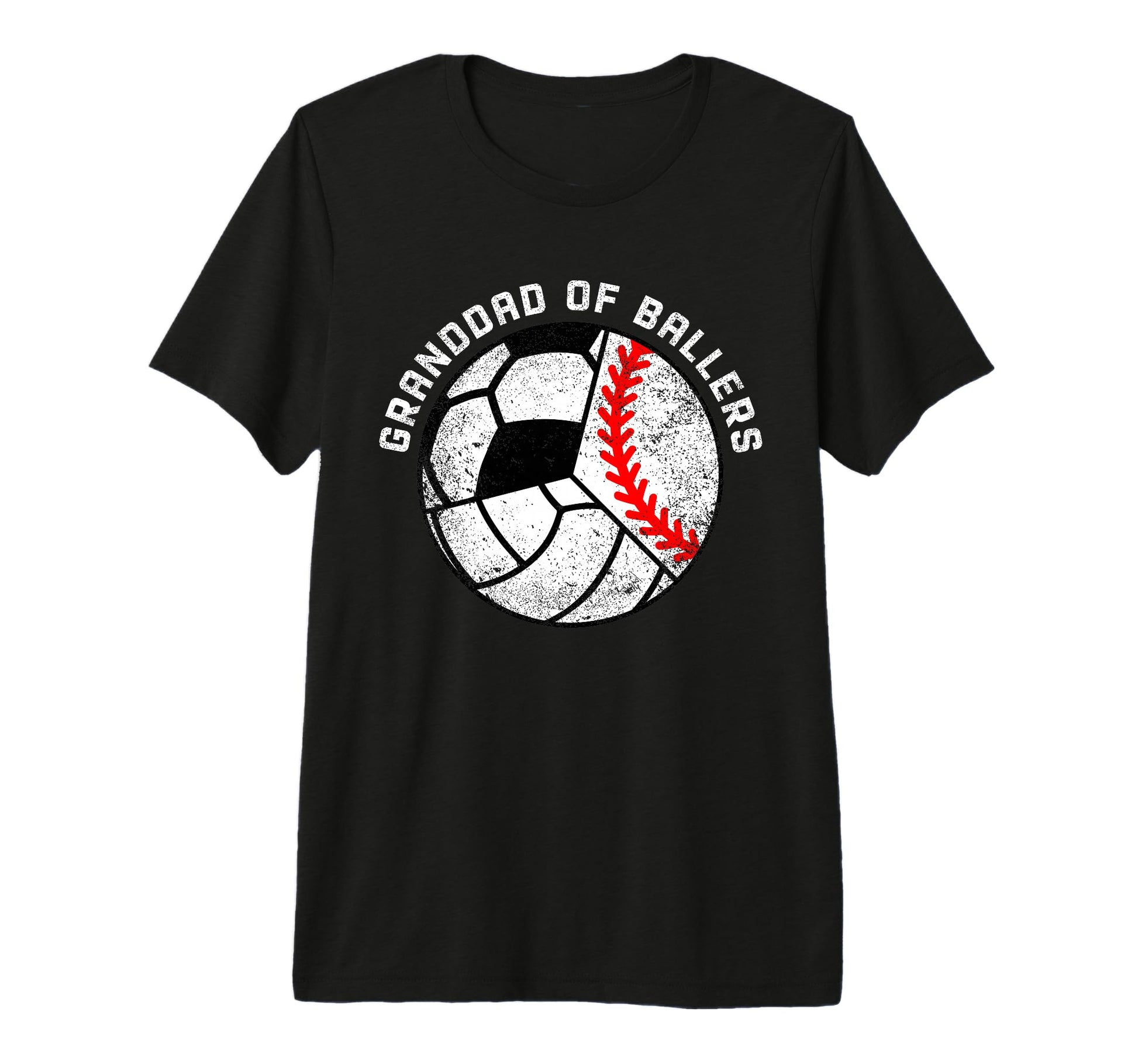 Mens Granddad Ballers Funny T-Shirt - Fun Novelty Design for Adults - T-Shirt, Sweatshirt, Hoodie