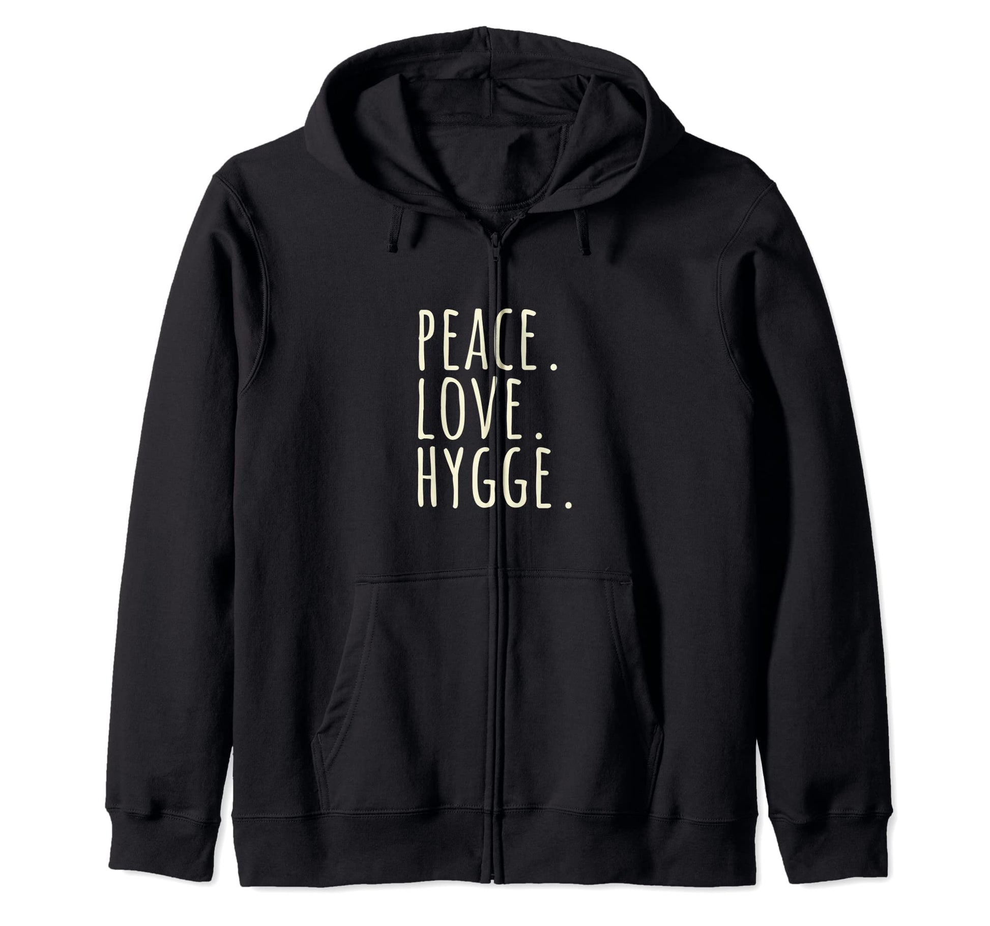 Hygge Spreading Kindness Joy And Love Hoodie - Novelty Apparel Unisex - T-Shirt, Sweatshirt, Hoodie