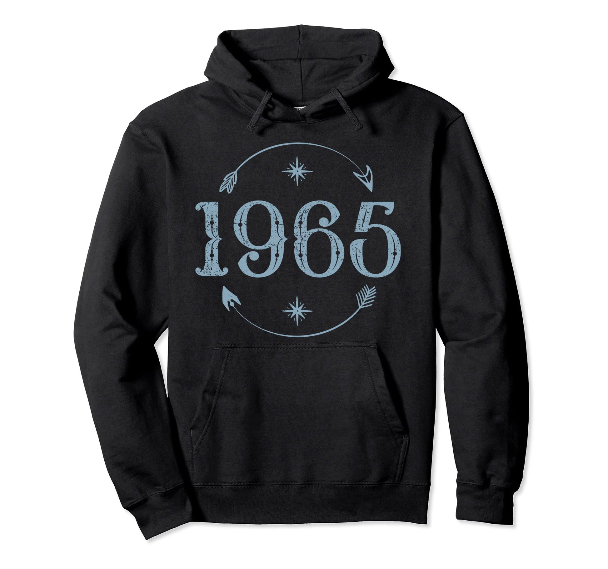 1965 57 Yo 57Th Birthday Boho Hoodie - Streetwear Style Unisex - T-Shirt, Sweatshirt, Hoodie