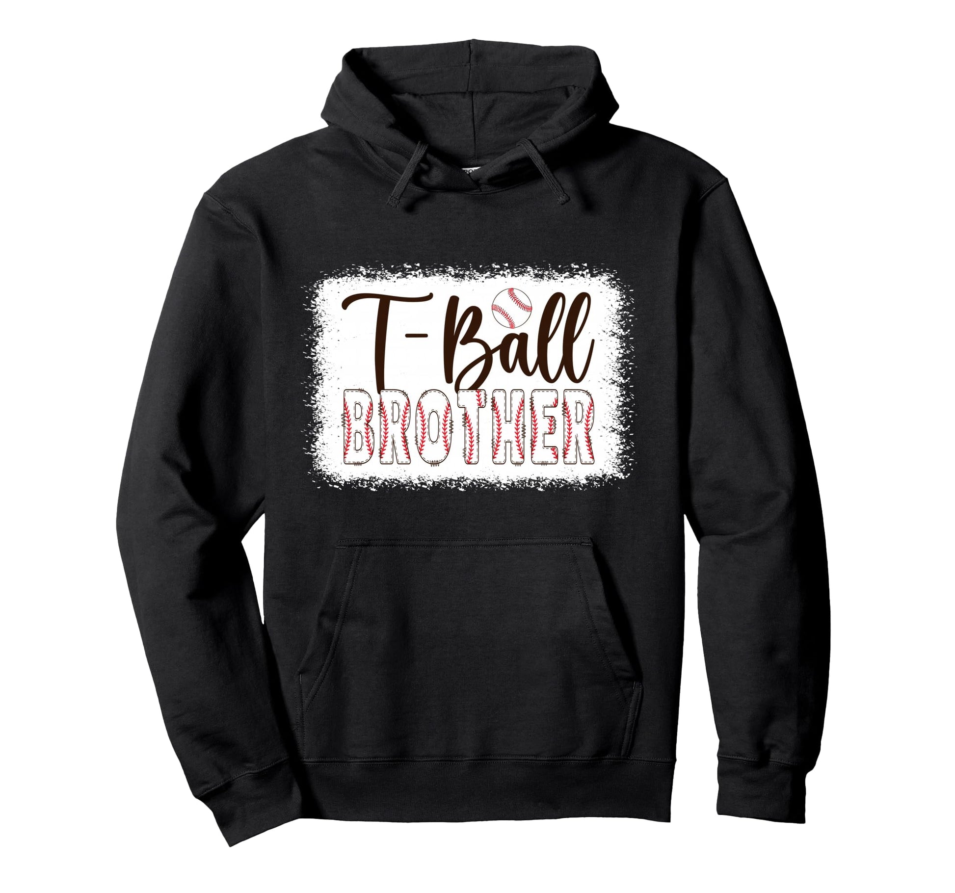 T Ball Brother Baseball T Ball Player Ball Hoodie - Graphic Print Unisex - T-Shirt, Sweatshirt, Hoodie