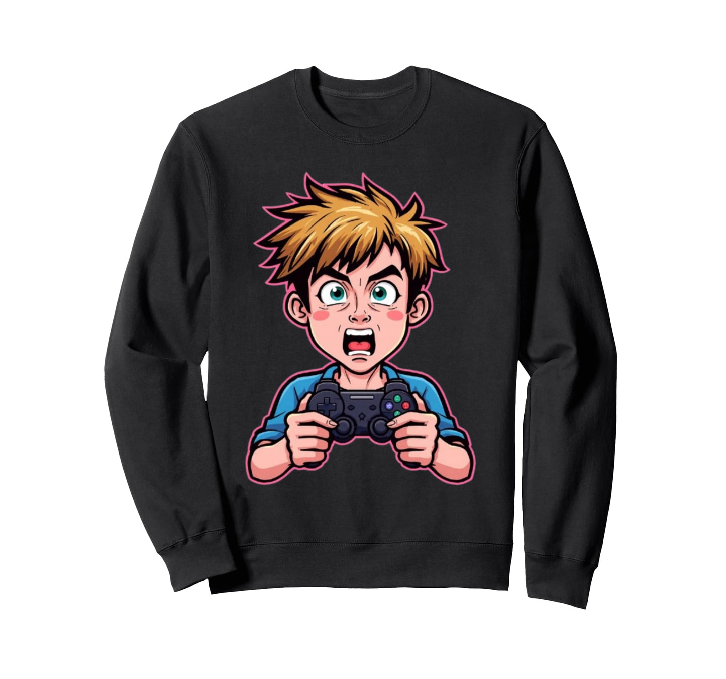 Funny Gamer Foe Sweatshirt - Casual Everyday Wear for Adults - T-Shirt, Sweatshirt, Hoodie