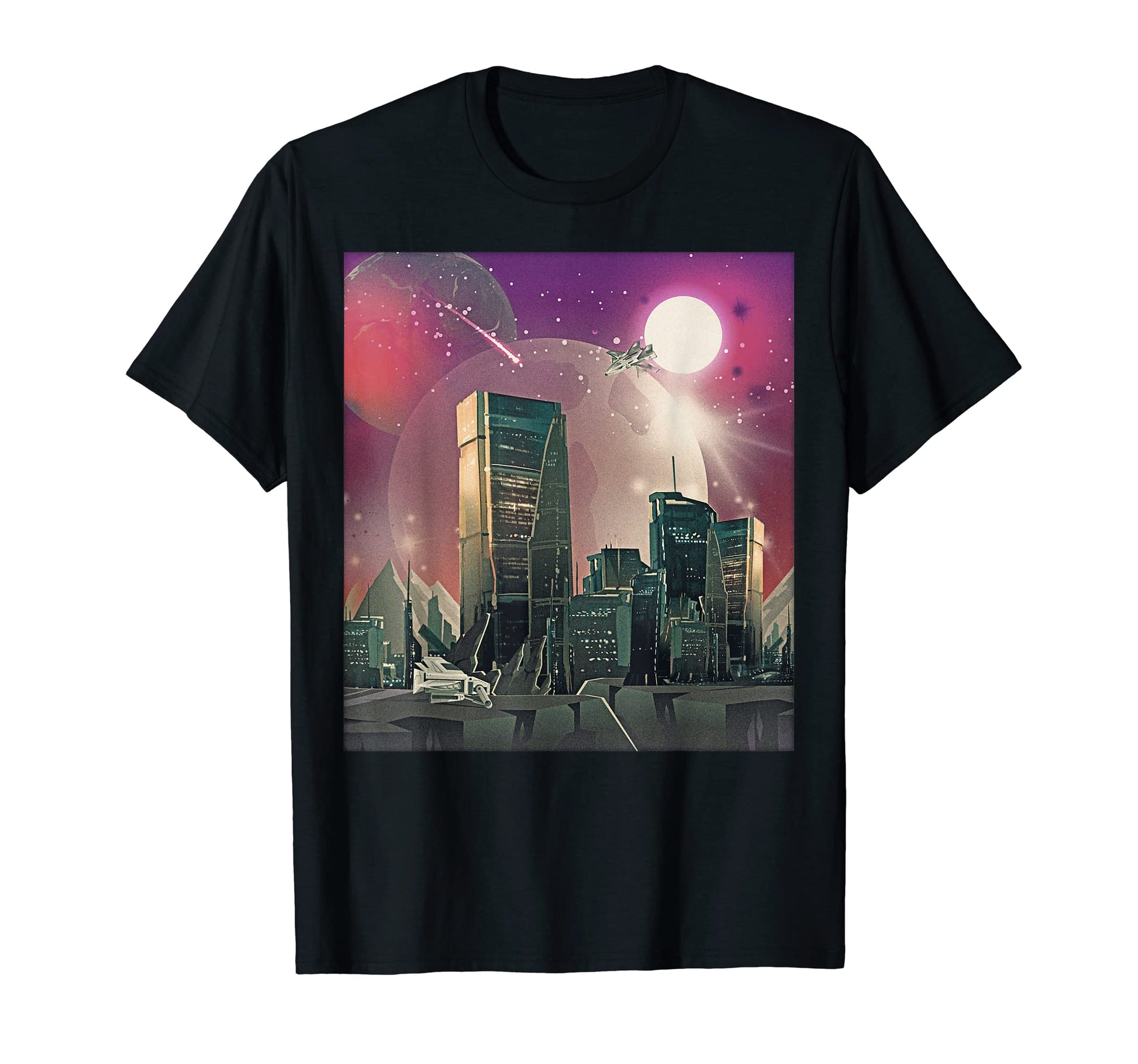Atom Punk Aesthetic Vaporwave Futuristic T-Shirt - Unique Graphic Unisex - T-Shirt, Sweatshirt, Hoodie