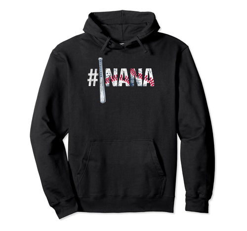 Number One Baseball Nana Mothers Day Hoodie - Graphic Print for Adults - T-Shirt, Sweatshirt, Hoodie