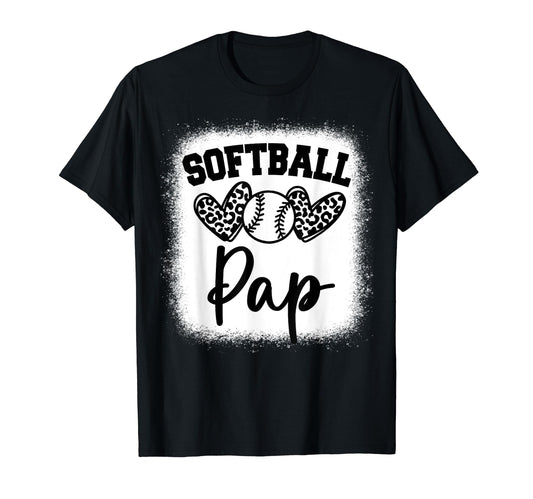 Personalized Baseball Heart Pap Baseball T-Shirt - Streetwear Style Unisex - T-Shirt, Sweatshirt, Hoodie