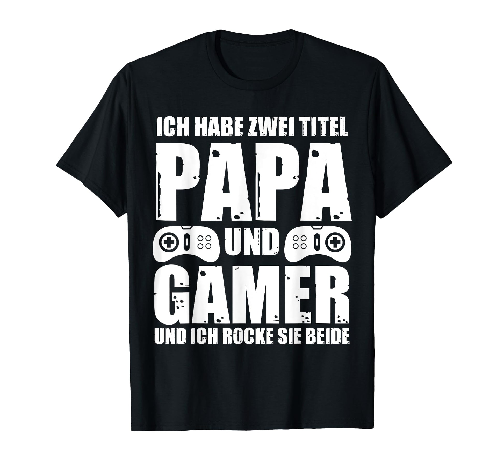 Gamer Dad Gamer Father Video Game T-Shirt - Graphic Print Men Women - T-Shirt, Sweatshirt, Hoodie