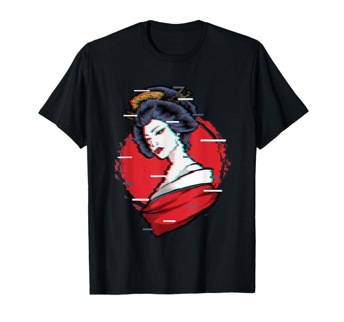 Kawaii Geisha Japanese Traditional T-Shirt - Fun Novelty Design Unisex - T-Shirt, Sweatshirt, Hoodie
