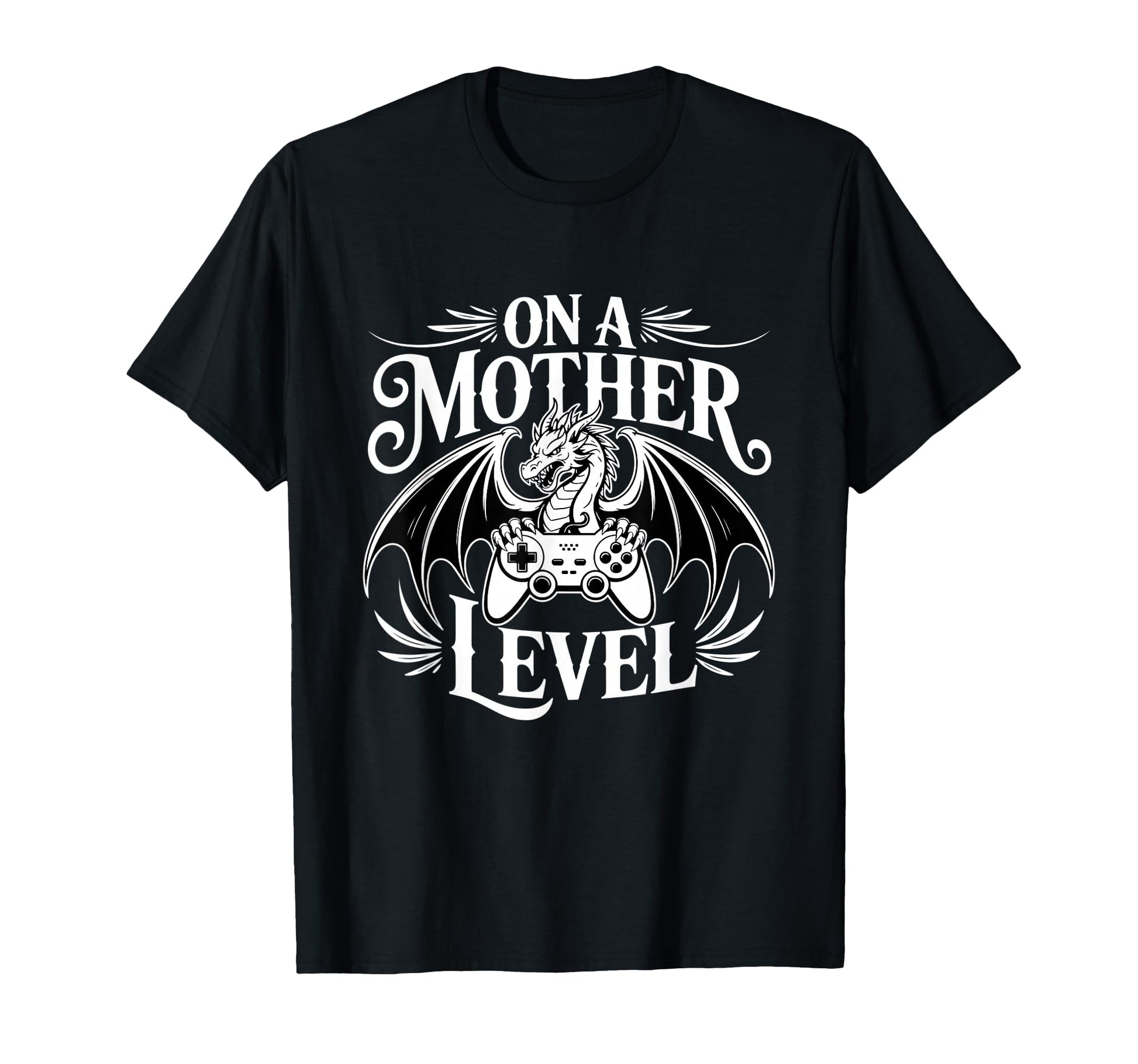 Funny Mothers Day Mother Level Gamer T-Shirt - Unique Graphic Men Women - T-Shirt, Sweatshirt, Hoodie