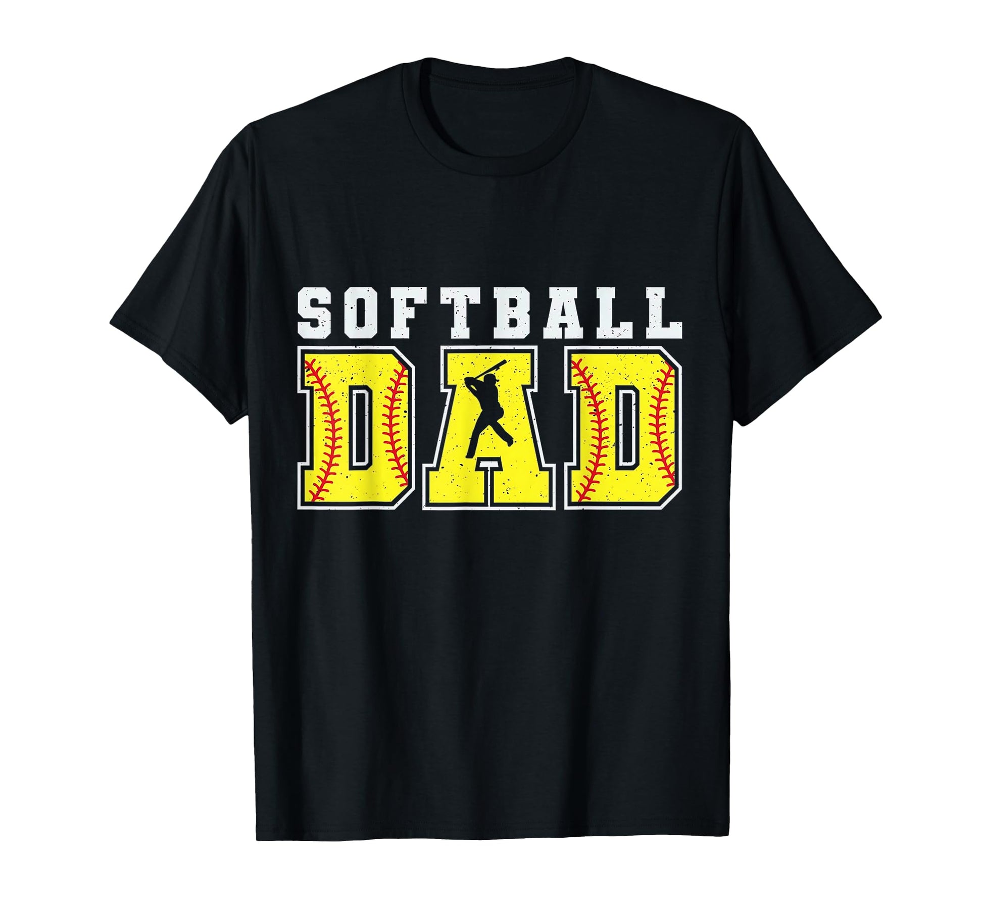 Funny Dad Life Softball Baseball T-Shirt - Custom Art Print Men Women - T-Shirt, Sweatshirt, Hoodie