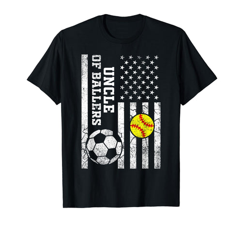 Uncle Ballers Baseball Soccer Softball T-Shirt - Novelty Apparel Unisex - T-Shirt, Sweatshirt, Hoodie