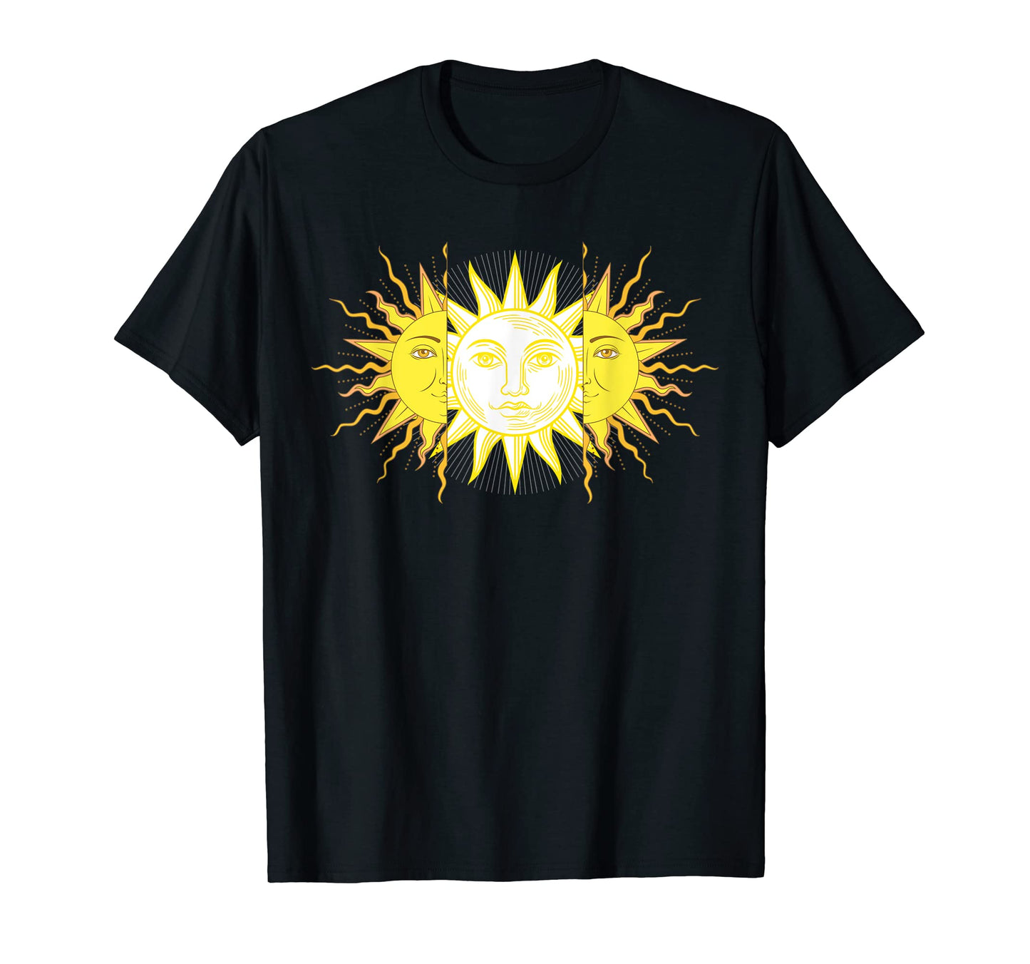 Split Sun Alt Aesthetic Vaporwave Edgy T-Shirt - Minimalist Print Unisex - T-Shirt, Sweatshirt, Hoodie