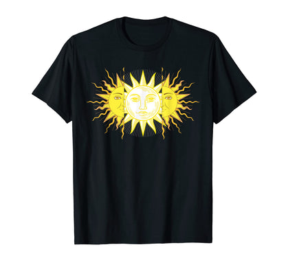 Split Sun Alt Aesthetic Vaporwave Edgy T-Shirt - Minimalist Print Unisex - T-Shirt, Sweatshirt, Hoodie