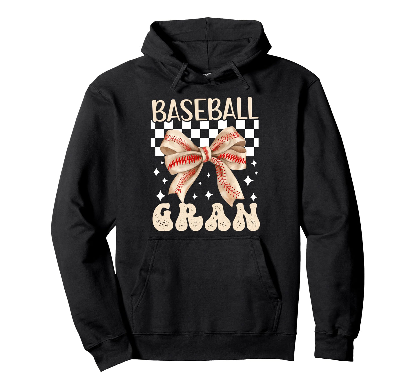Baseball Gran Coquette Gran Baseball Hoodie - Trendy Graphic Men Women - T-Shirt, Sweatshirt, Hoodie