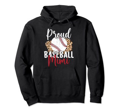 Proud Baseball Mimi Grandma Mimi Baseball Hoodie - Streetwear Style Unisex - T-Shirt, Sweatshirt, Hoodie