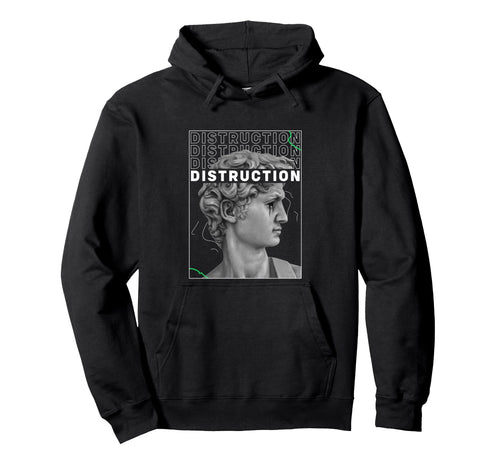 Destruction Greek Sculpture Aesthetic Hoodie - Aesthetic Graphic Unisex - T-Shirt, Sweatshirt, Hoodie