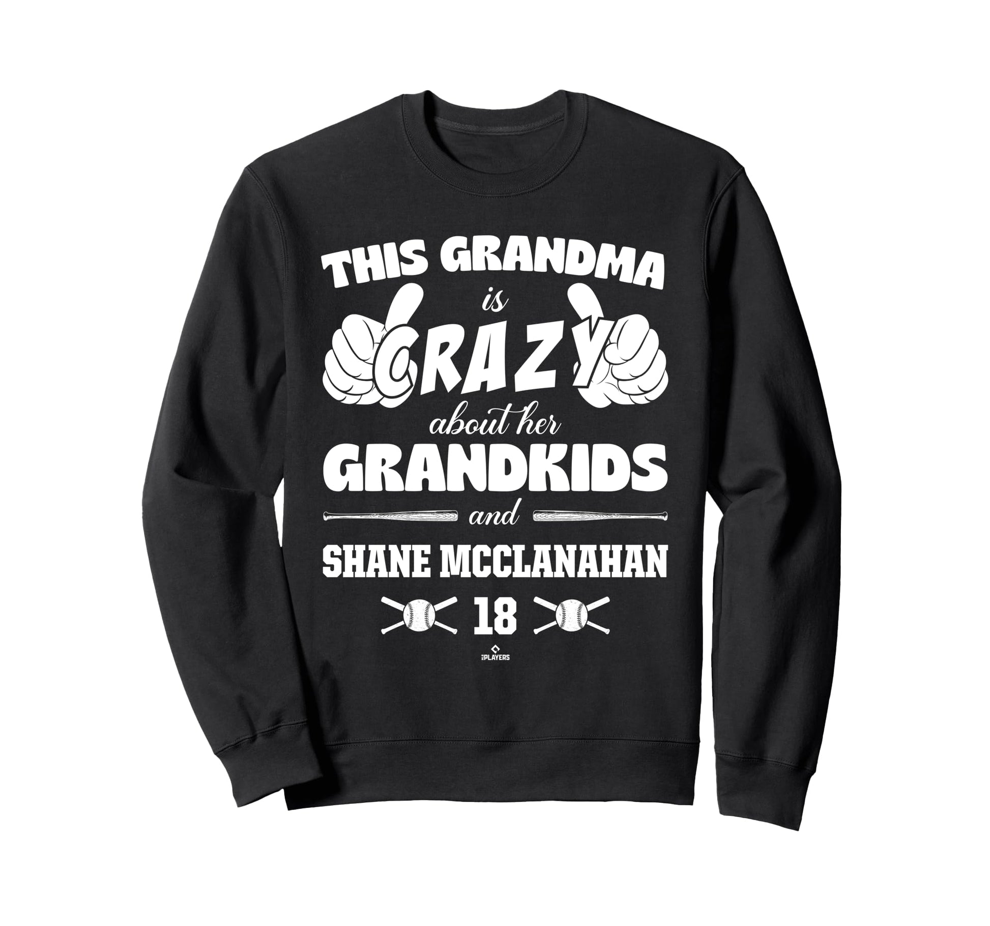 Grandma Crazy Shane Mcclanahan Sweatshirt - Minimalist Print for Adults - T-Shirt, Sweatshirt, Hoodie