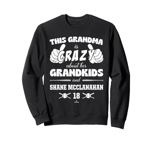 Grandma Crazy Shane Mcclanahan Sweatshirt - Minimalist Print for Adults - T-Shirt, Sweatshirt, Hoodie