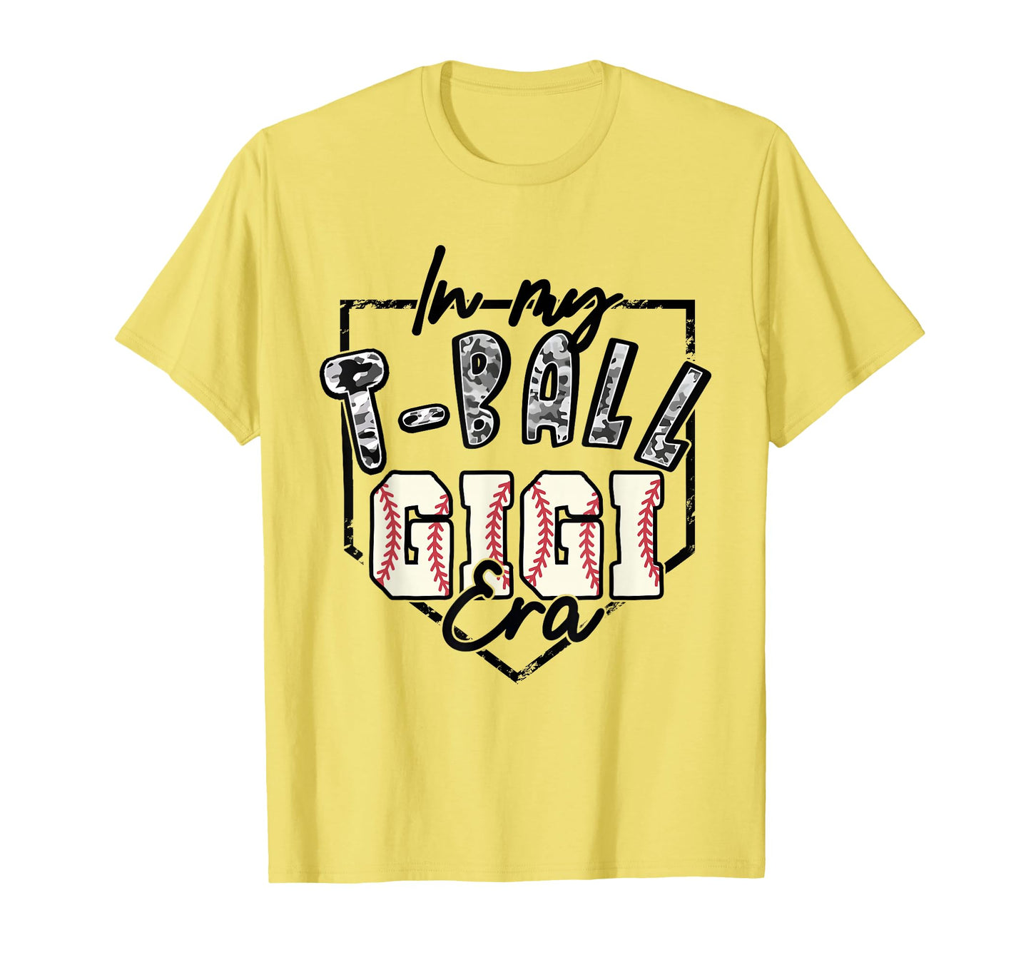 My T Ball Gigi Era Camo Ball Matching T-Shirt - Novelty Apparel Unisex - T-Shirt, Sweatshirt, Hoodie