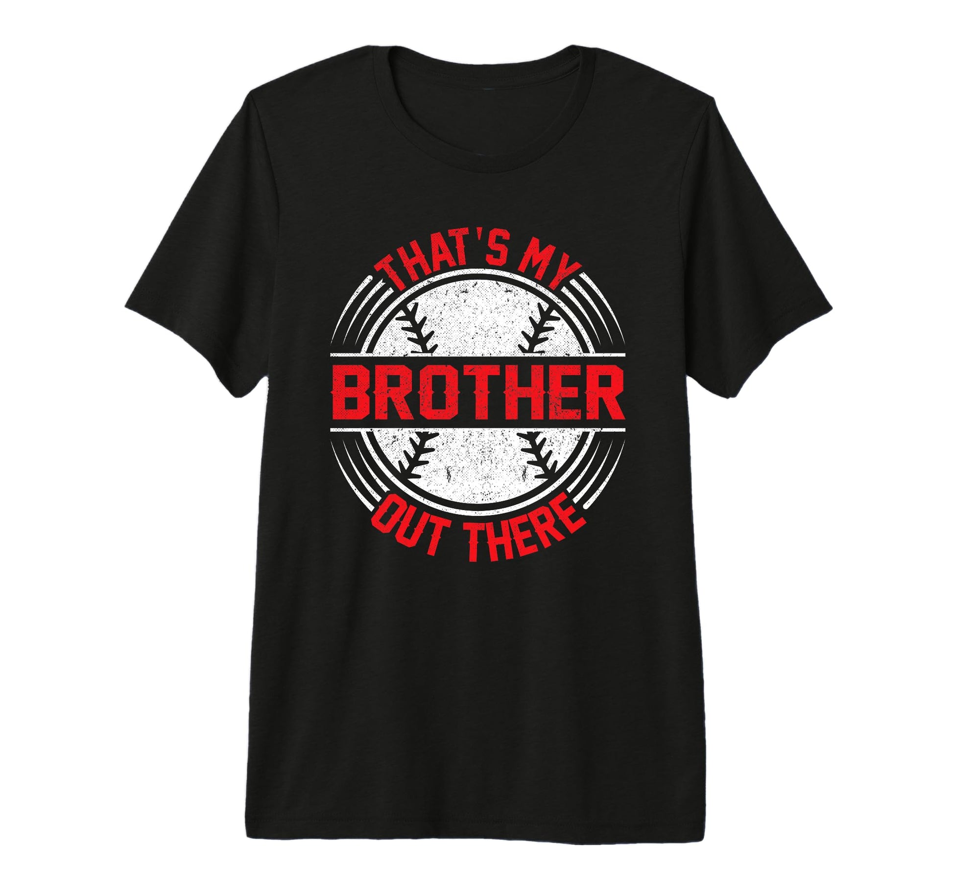 Baseball Sister Thats My Brother T-Shirt - Aesthetic Graphic for Adults - T-Shirt, Sweatshirt, Hoodie