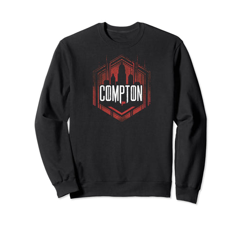 Compton Grit 90S Grunge Sweatshirt - Minimalist Print for Adults - T-Shirt, Sweatshirt, Hoodie