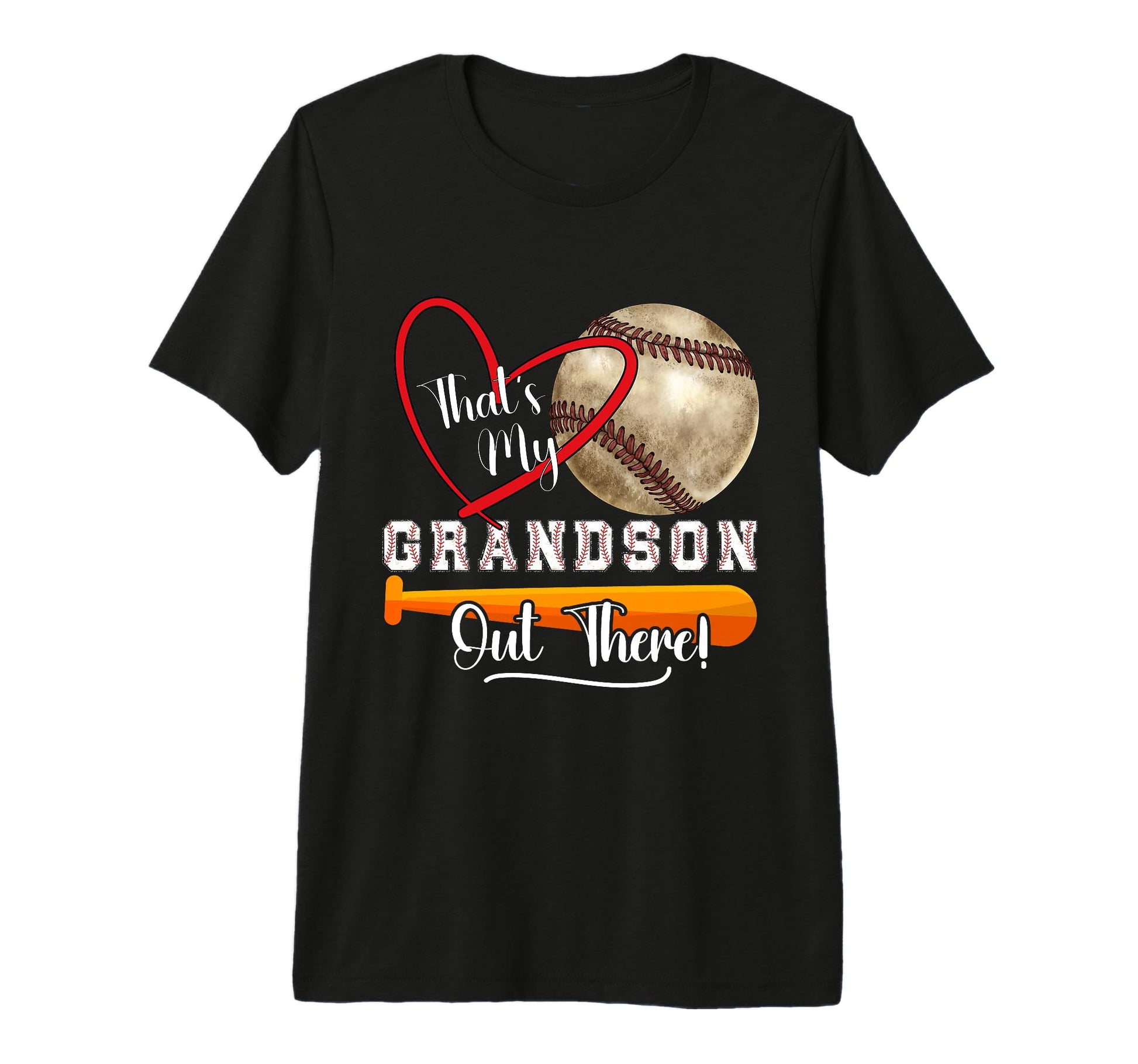 Thats My Grandson Out There Baseball T-Shirt - Unique Graphic Men Women - T-Shirt, Sweatshirt, Hoodie
