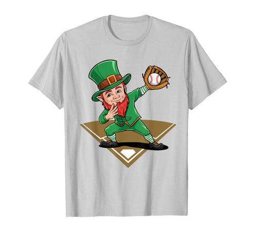 Baseball St Patrick Day Leprechaun T-Shirt - Aesthetic Graphic for Adults - T-Shirt, Sweatshirt, Hoodie