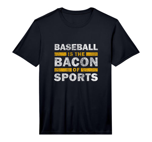 Mens Baseball Funny Baseball Is Bacon T-Shirt - Trendy Graphic Men Women - T-Shirt, Sweatshirt, Hoodie
