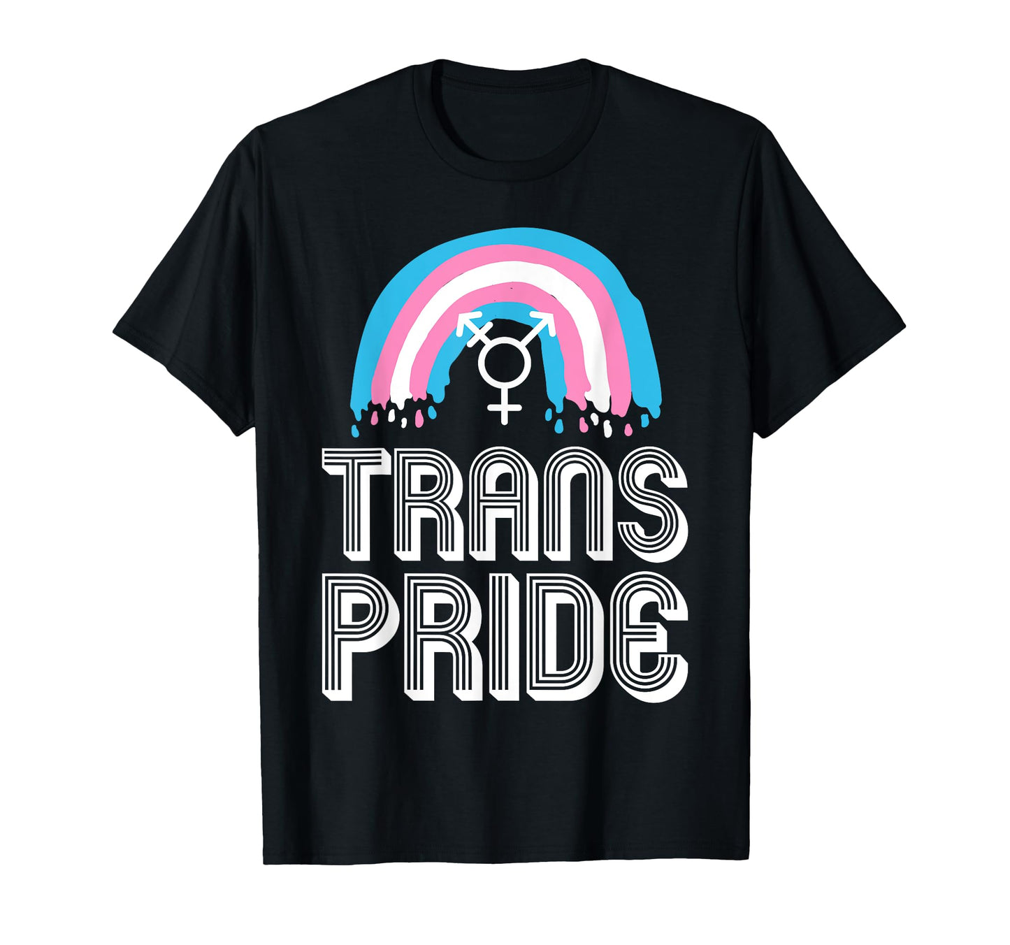 Transgender Trans Lgbt Pride Rights Rainbow T-Shirt - Unique Graphic Unisex - T-Shirt, Sweatshirt, Hoodie