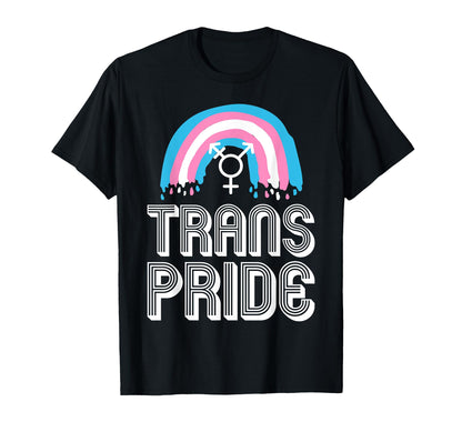 Transgender Trans Lgbt Pride Rights Rainbow T-Shirt - Unique Graphic Unisex - T-Shirt, Sweatshirt, Hoodie