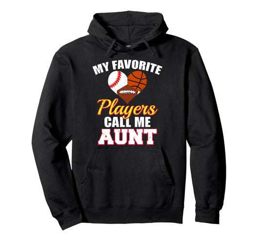 My Favorite Baseball Basketball Hoodie - Casual Everyday Wear Unisex - T-Shirt, Sweatshirt, Hoodie