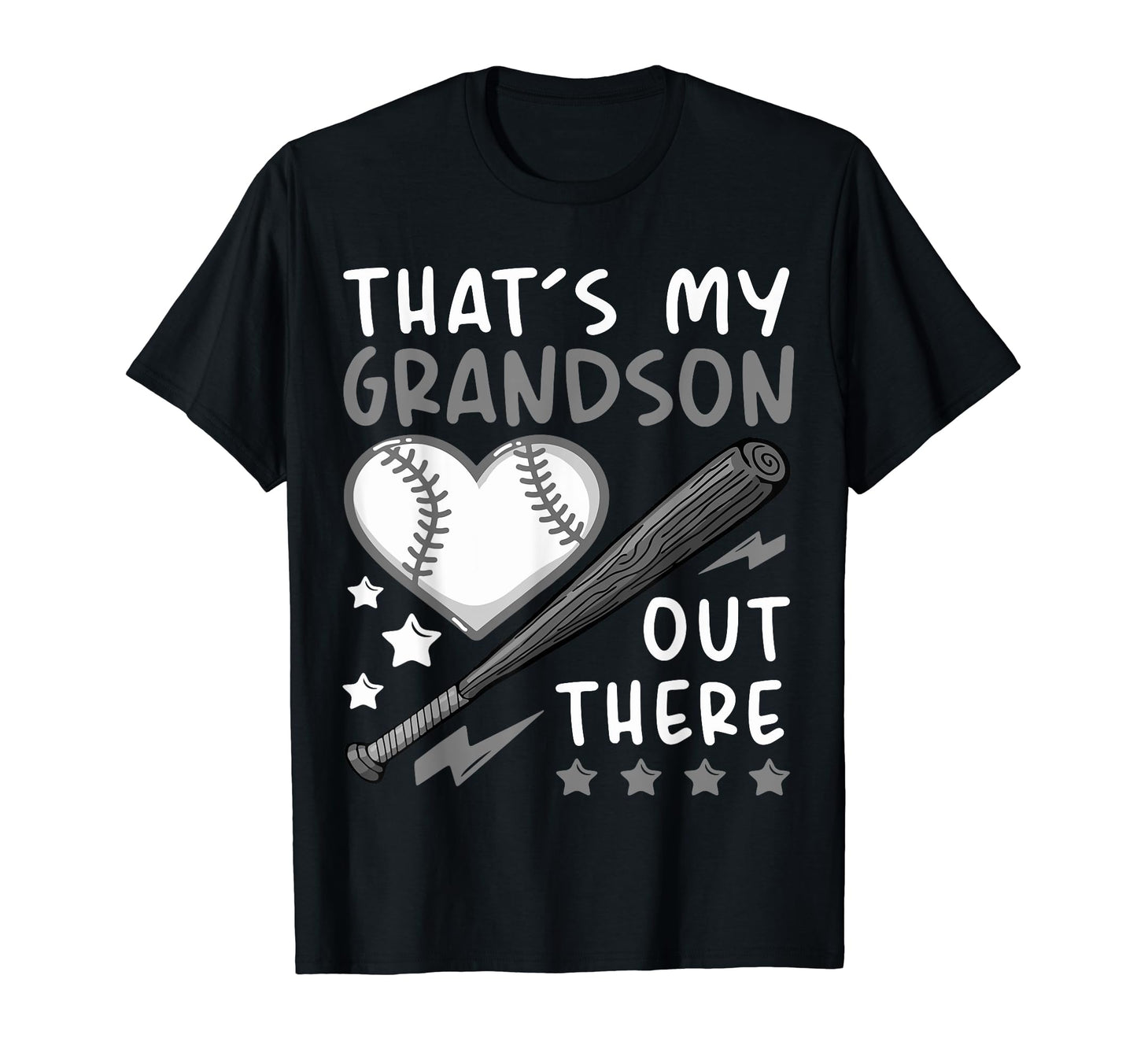 Thats My Grandson Out There Funny T-Shirt - Trendy Graphic for Adults - T-Shirt, Sweatshirt, Hoodie