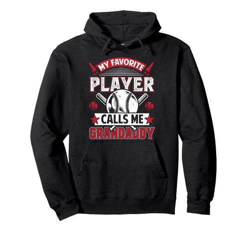 My Favorite Baseball Player Calls Me Hoodie - Minimalist Print for Adults - T-Shirt, Sweatshirt, Hoodie