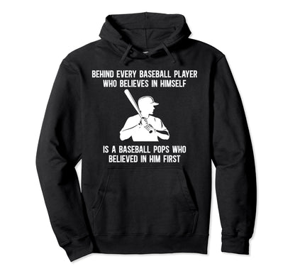Baseball Pops Who Believed Pops Hoodie - Aesthetic Graphic for Adults - T-Shirt, Sweatshirt, Hoodie