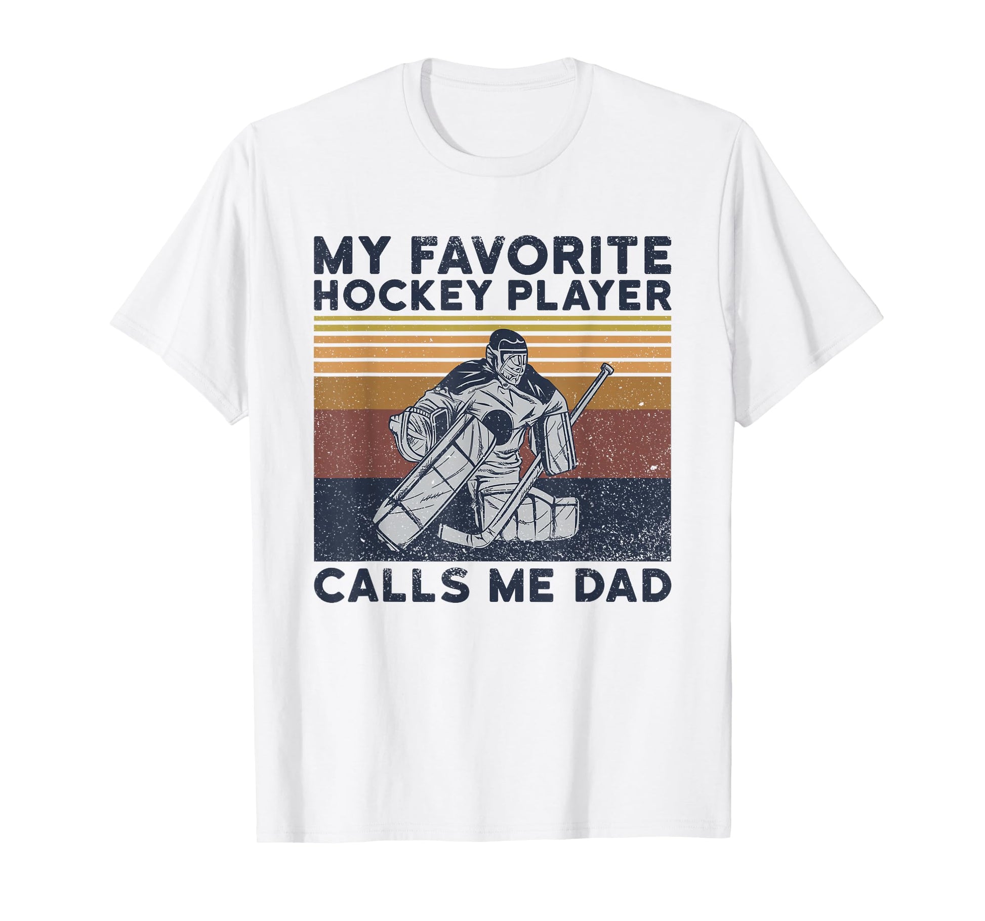 Hockey Dad Hockey Player T-Shirt - Graphic Print Men Women - T-Shirt, Sweatshirt, Hoodie