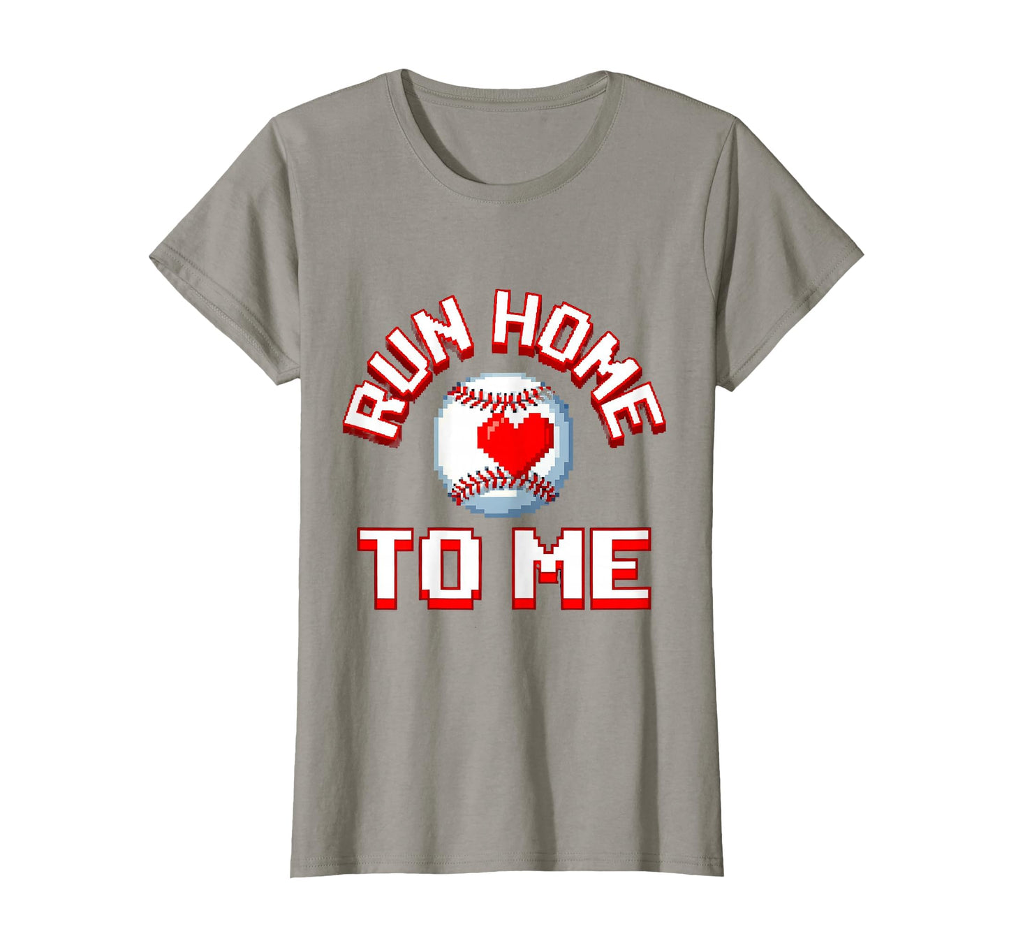 Run Home To Me Baseball Mom T-Shirt - Minimalist Print Unisex - T-Shirt, Sweatshirt, Hoodie
