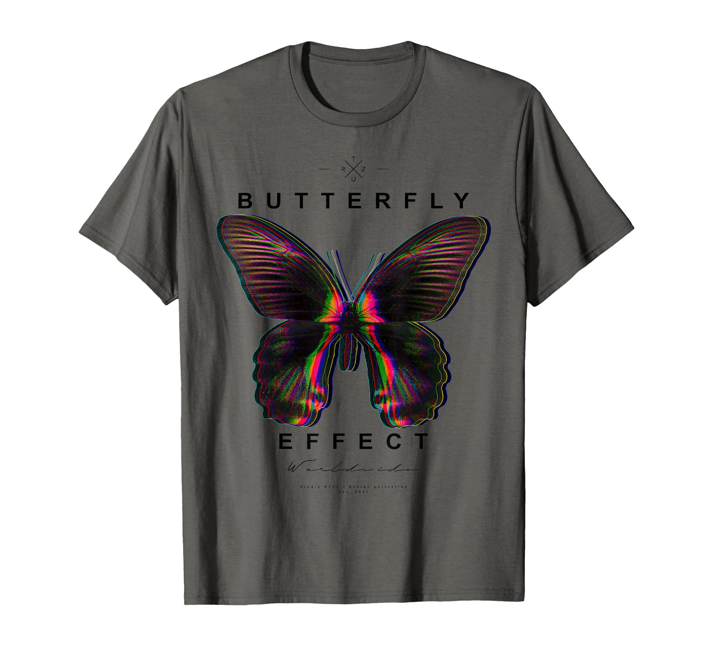 Y2K Streetwear Butterfly T-Shirt - Fun Novelty Design Unisex - T-Shirt, Sweatshirt, Hoodie