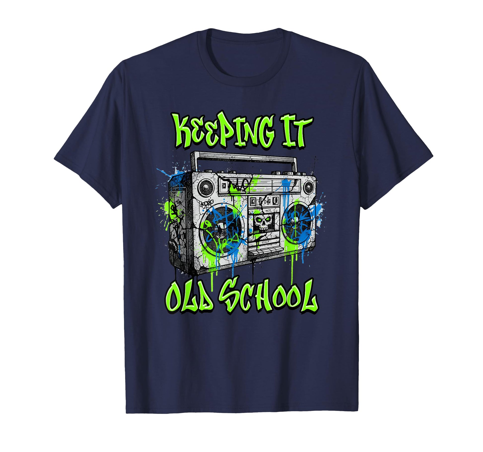 Keeping It Old School 80S 90S Hip Hop T-Shirt - Trendy Graphic for Adults - T-Shirt, Sweatshirt, Hoodie
